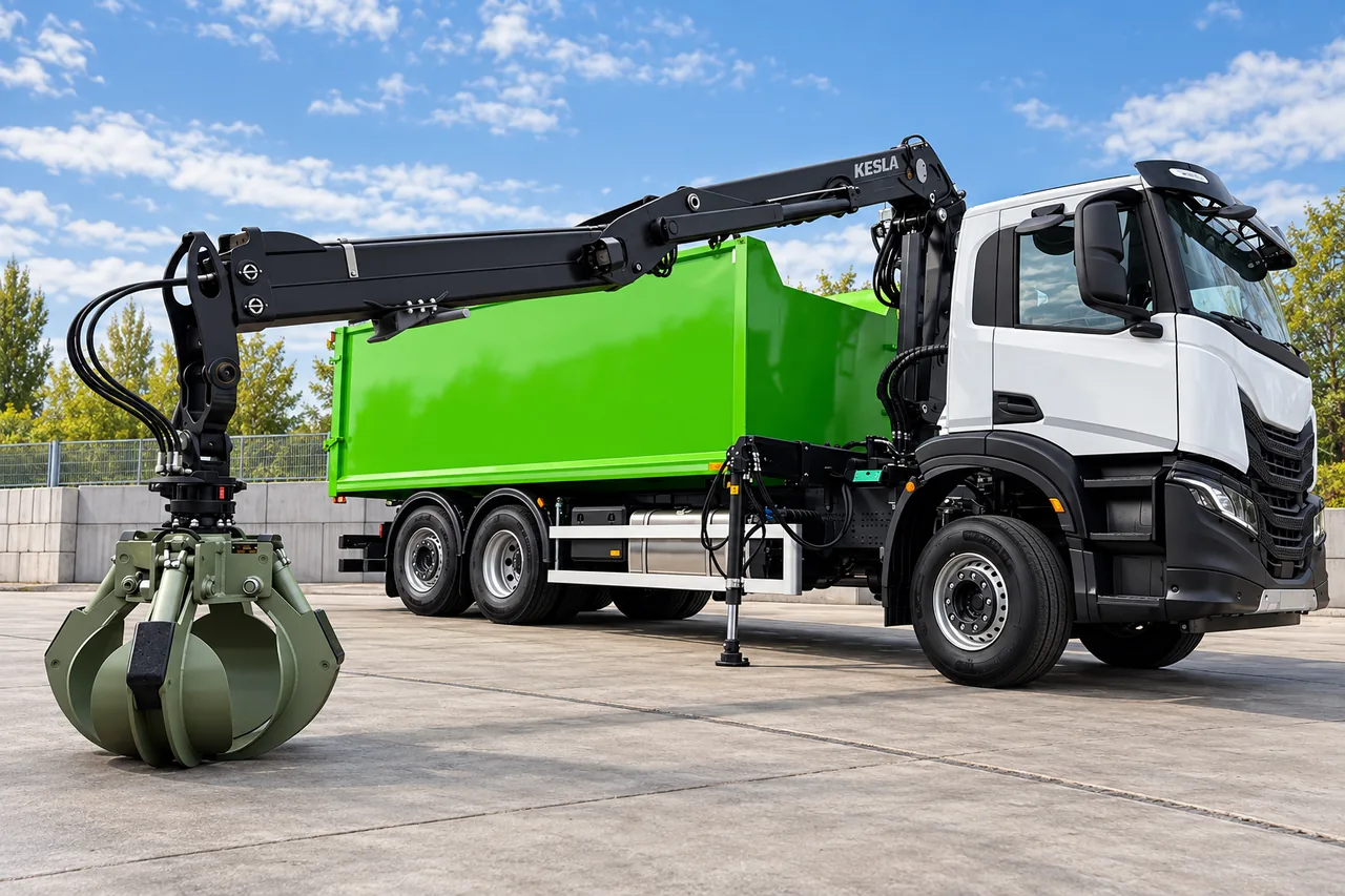 Volquete rectangular reforzado para transporte de metales